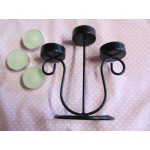 Metal Candle Stand with Tealights